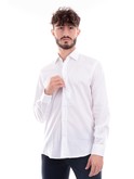 camicia marcus bianca da uomo camicia twill modern fit 028010tb84l 