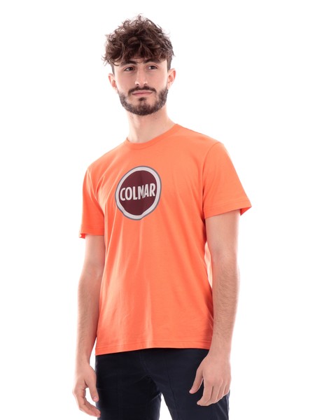 t-shirt-colmar-arancione-da-uomo-con-maxi-logo-75596sh