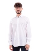 camicia marcus bianca da uomo camicia twill regular fit 028010tb86l 