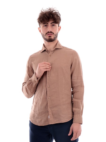 camicia-impure-marrone-da-uomo-colletto-french-shl1346
