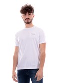 t-shirt emporio armani ax bianca da uomo 8nzt91z8h4z 