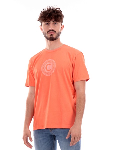 t-shirt-colmar-arancione-da-uomo-maxi-logo-7575t4xi