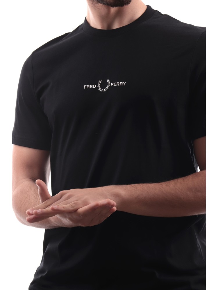 t-shirt-fred-perry-nera-da-uomo-con-logo-m4580