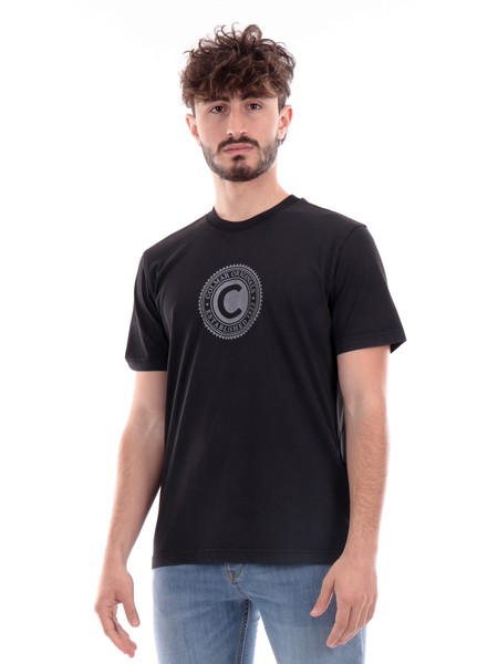t-shirt-colmar-nera-da-uomo-maxi-logo-7575t4xi