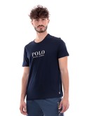 t-shirt ralph lauren blu da uomo con grafica 714899613 