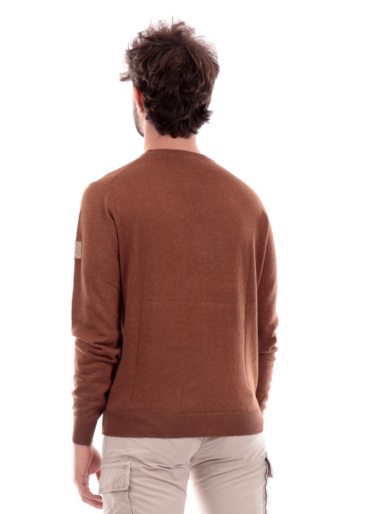 pullover-murphy-and-nye-marrone-da-uomo-m51900