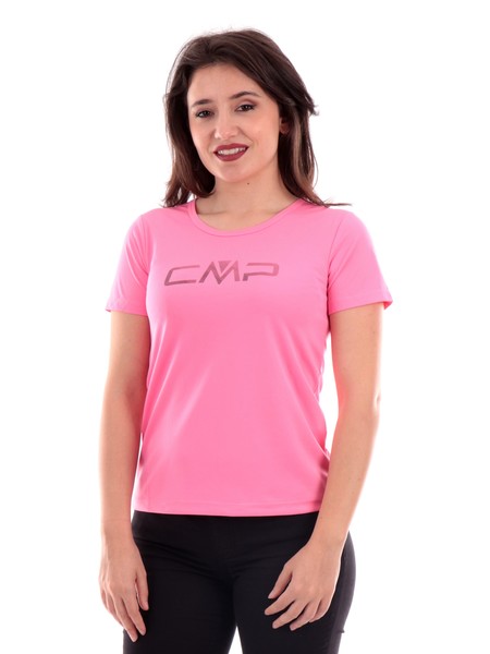 t-shirt-cmp-rosa-fluo-da-donna-39t5676p