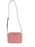 borsa guess rosa da donna con tracollo meridian camera bag hwbg8778140 
