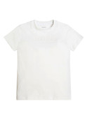 t-shirt guess bianca da bambina l2yi59j1311 