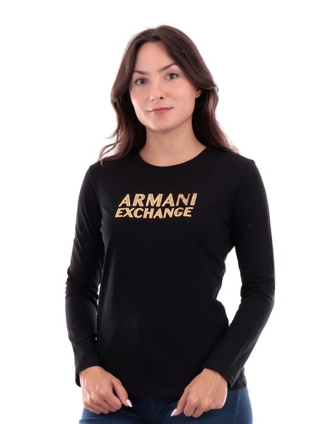 maglia-armani-exchange-nera-da-donna-logo-oro-6ryt56yj8qz