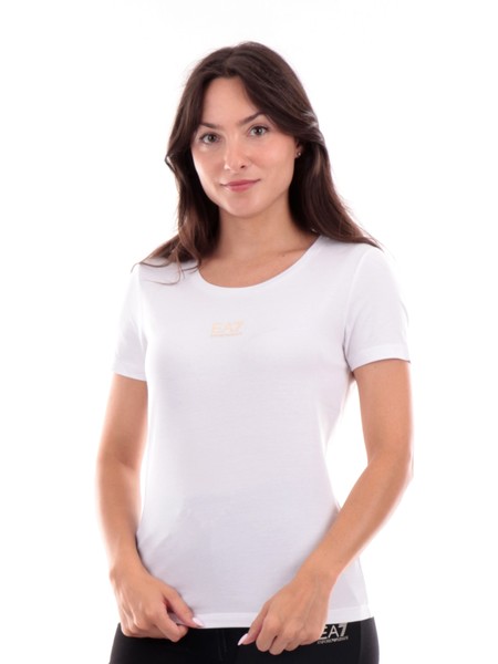 t-shirt-emporio-armani-bianca-da-donna-6rtt23tjdzz