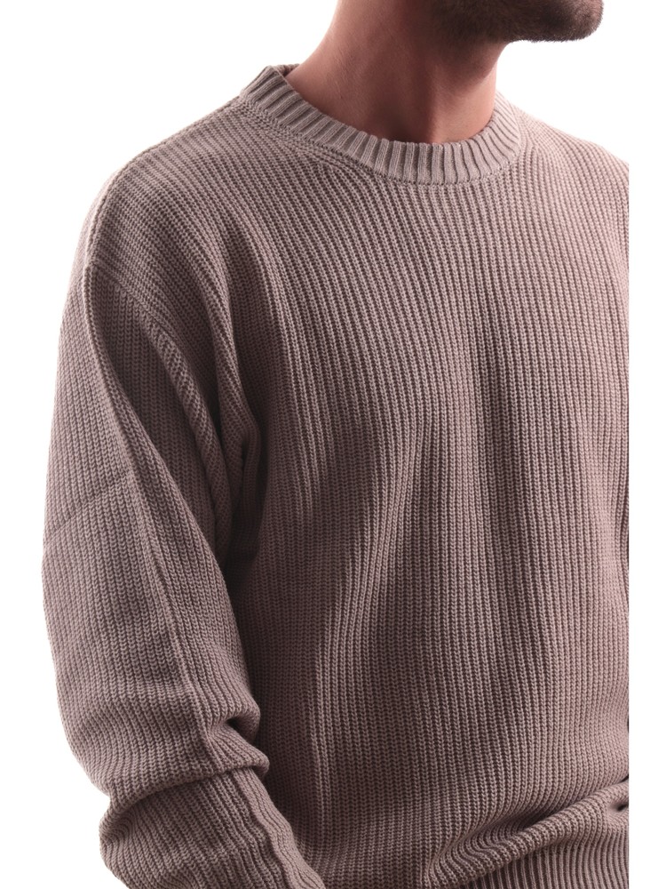 maglione-jack-jones-beige-da-uomo-knitted-crew-neck-1241216
