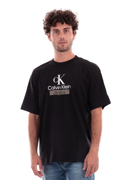 t-shirt-calvin-klein-nera-da-uomo-con-logo-bianco-j30j323759