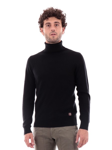 maglione-collo-alto-nero-da-uomo-gianni-lupo-gl387sf23