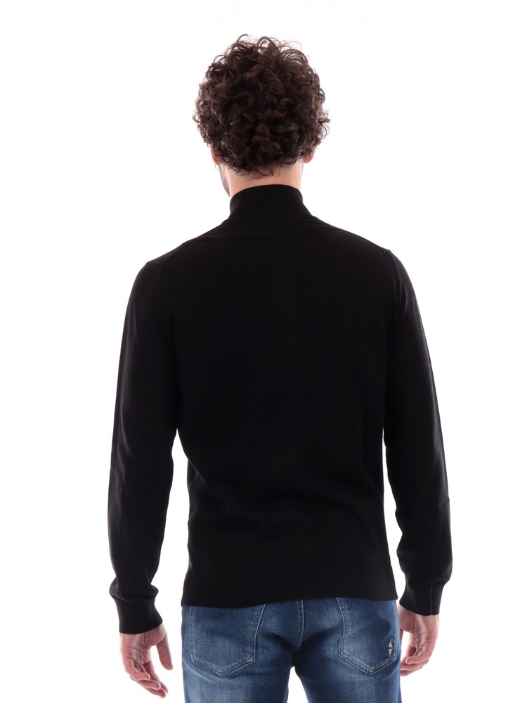 maglione-lacoste-nero-da-uomo-full-zip-ah1957