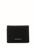 portafoglio coccinelle nero da donna metallic soft e2mw5172101 