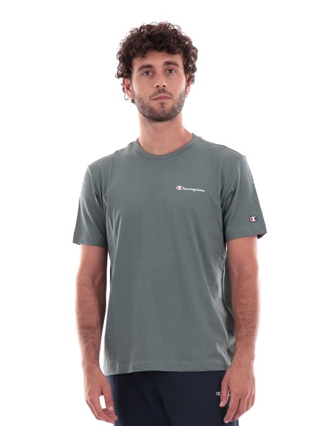 t-shirt-champion-verde-da-uomo-crewneck-219214