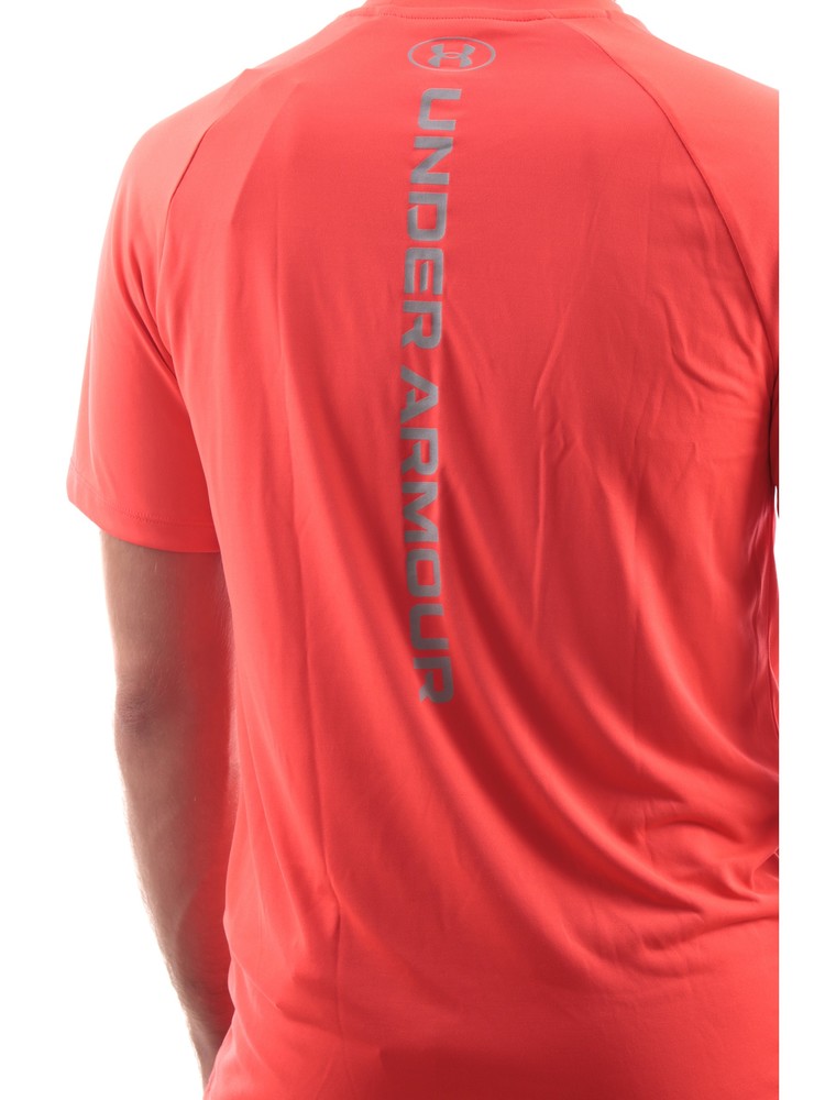 t-shirt-under-armour-arancione-da-uomo-tech-reflective-13770540