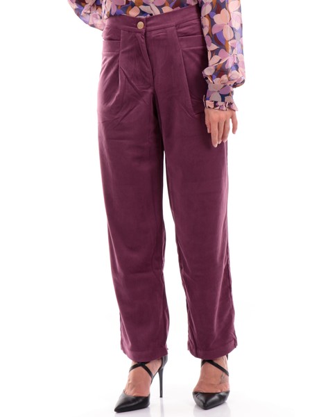 pantaloni-molly-bracken-viola-da-donna-woven-t1692bn