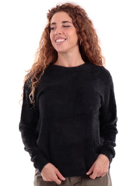 maglione-molly-bracken-nero-da-donna-knitted-t1664bh