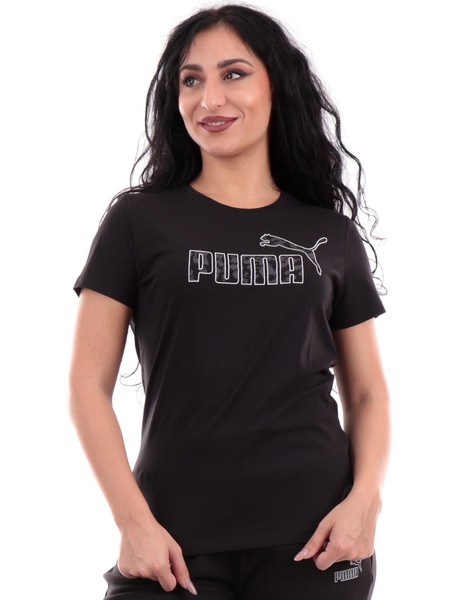 t-shirt-puma-nera-da-donna-animal-67596