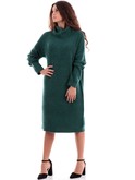 vestito only verde da donna rollneck 15306945 