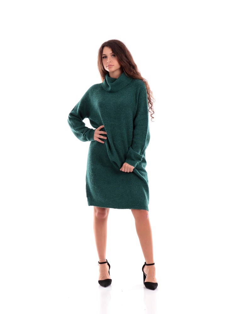 vestito-only-verde-da-donna-rollneck-15306945