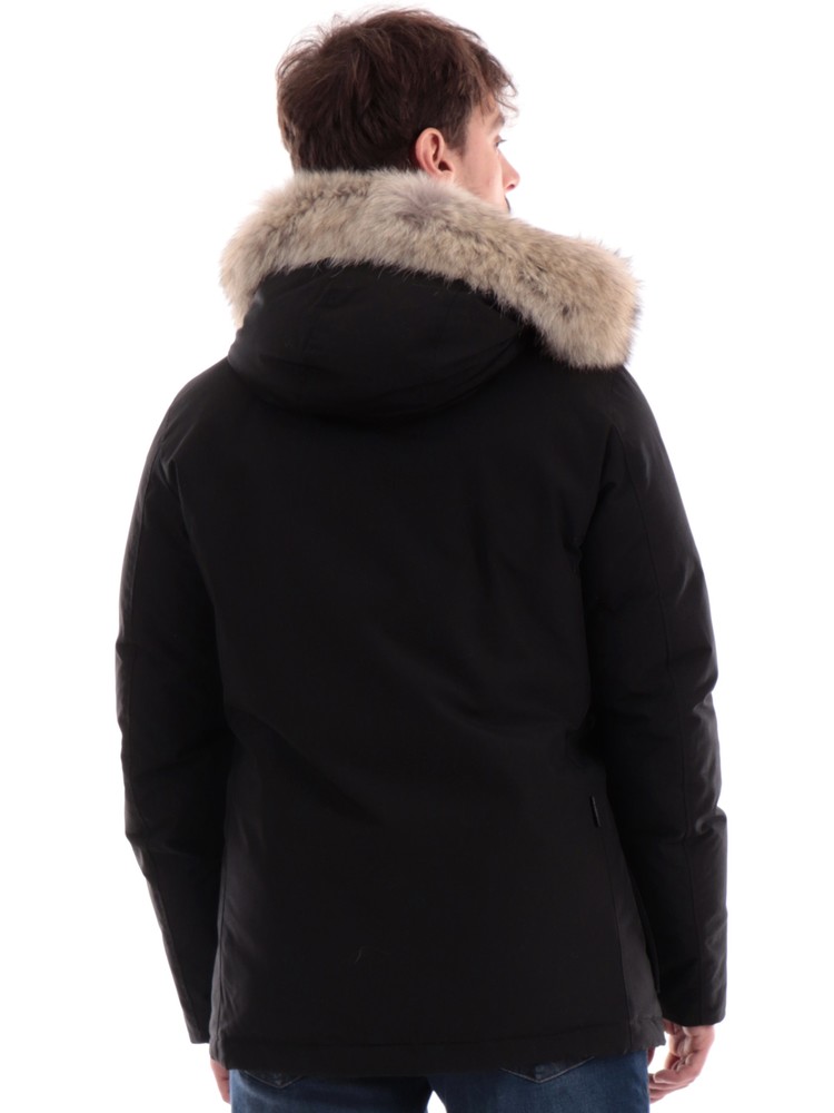 giacca-woolrich-nera-da-uomo-arctic-detachable-0484mrut0001