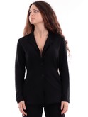 blazer deha nero da donna in cotone a005741 