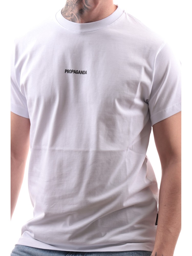 t-shirt-propaganda-bianca-da-uomo-ribs-classic-24ssprts