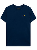 t-shirt lyle scott blu da bambino plain tsb2000vt 