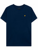 t-shirt-lyle-scott-blu-da-bambino-plain-tsb2000vt