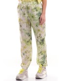 pantaloni deha fantasia con polsini a fiori lilla d0217512 
