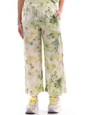 pantaloni deha fantasia cropped a fiori d0217612 