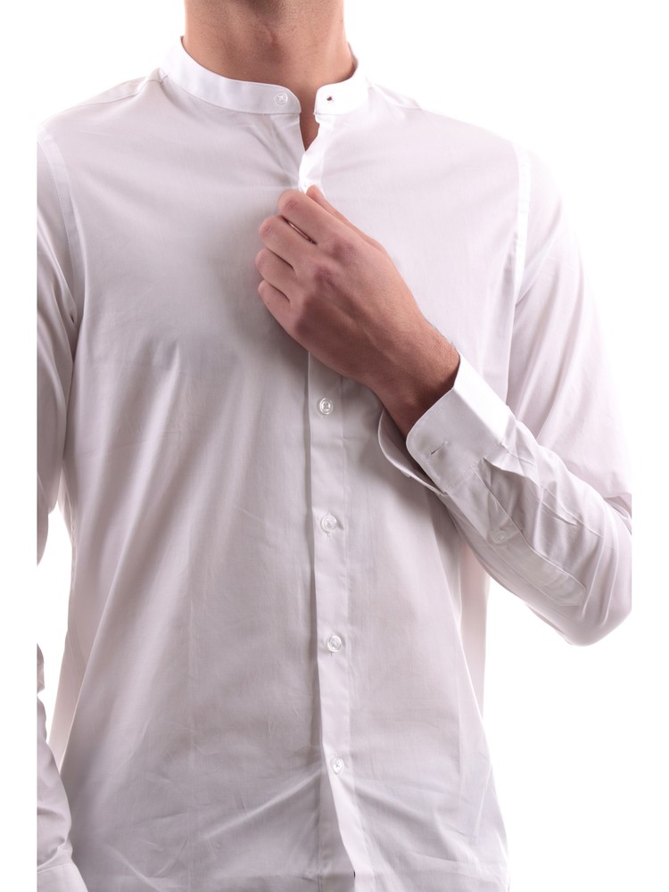 camicia-markup-bianca-da-uomo-collo-coreana-mk13007-bianco