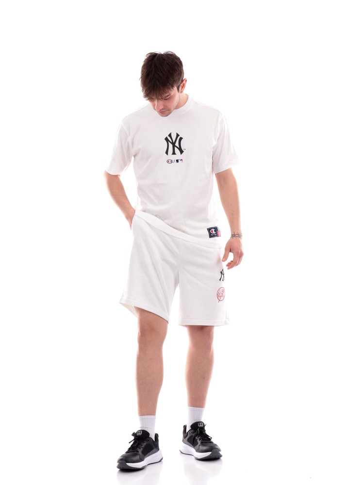 t-shirt-champion-bianca-da-uomo-mlb-collection-baseball-219881