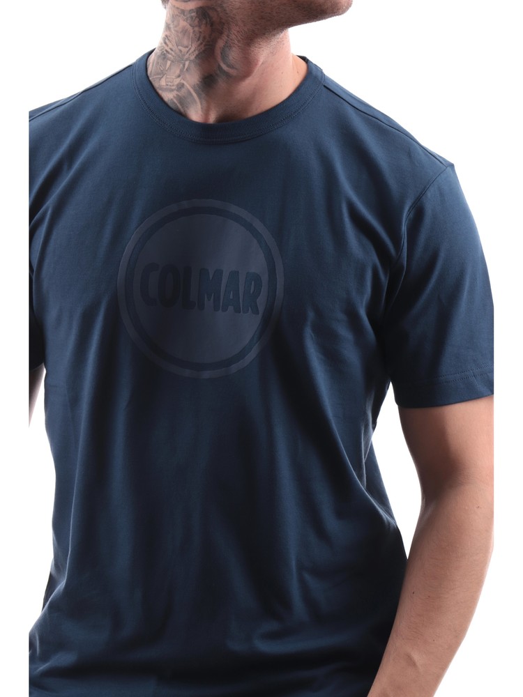 t-shirt-colmar-blu-da-uomo-maxi-logo-75636sh
