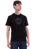t-shirt colmar nera da uomo maxi logo 75636sh 