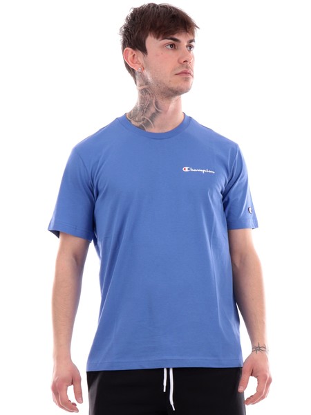 t-shirt-champion-blu-da-uomo-con-logo-219838