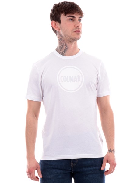 t-shirt-colmar-bianca-da-uomo-maxi-logo-75636sh