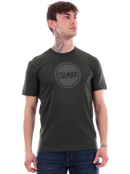 t-shirt-colmar-verde-da-uomo-maxi-logo-75636sh