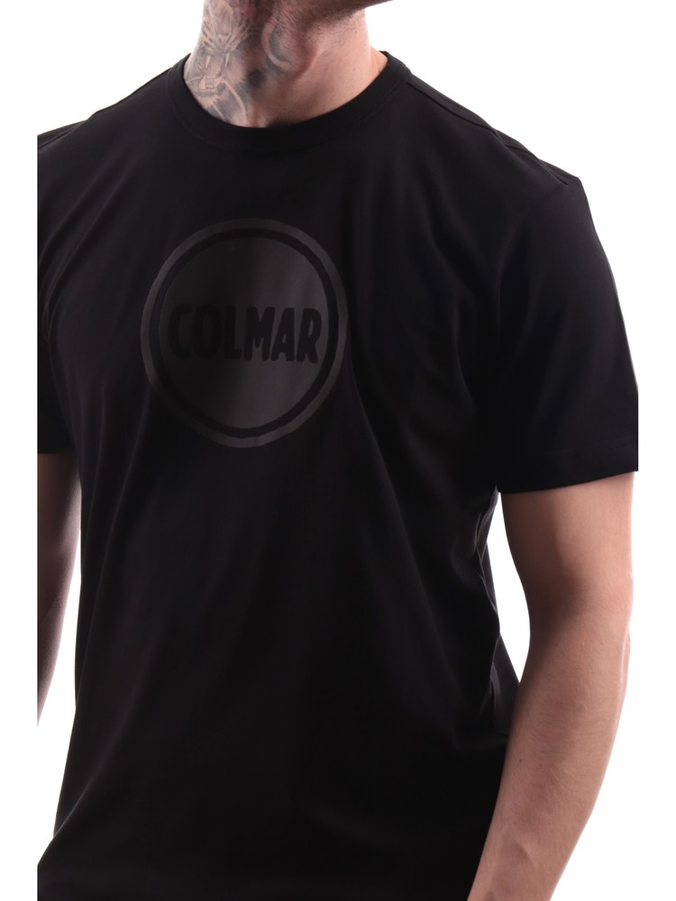 t-shirt-colmar-nera-da-uomo-maxi-logo-75636sh
