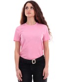 t-shirt only rosa da donna con cuori stampati a rilievo 15315517 