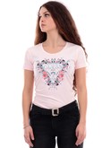 t-shirt guess rosa da donna flowers w4ri38j1314 