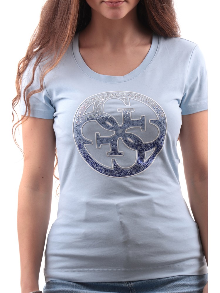 t-shirt-guess-celeste-da-donna-4g-strass-logo-tondo-w4gi29j1314