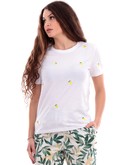 t-shirt only bianca da donna con limoni ricamati 15288473 