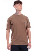 t-shirt refrigiwear marrone da uomo jonh t29300 