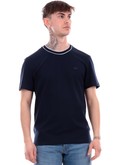 t-shirt lacoste blu da uomo th8174 