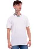 t-shirt lacoste bianca da uomo th8174 