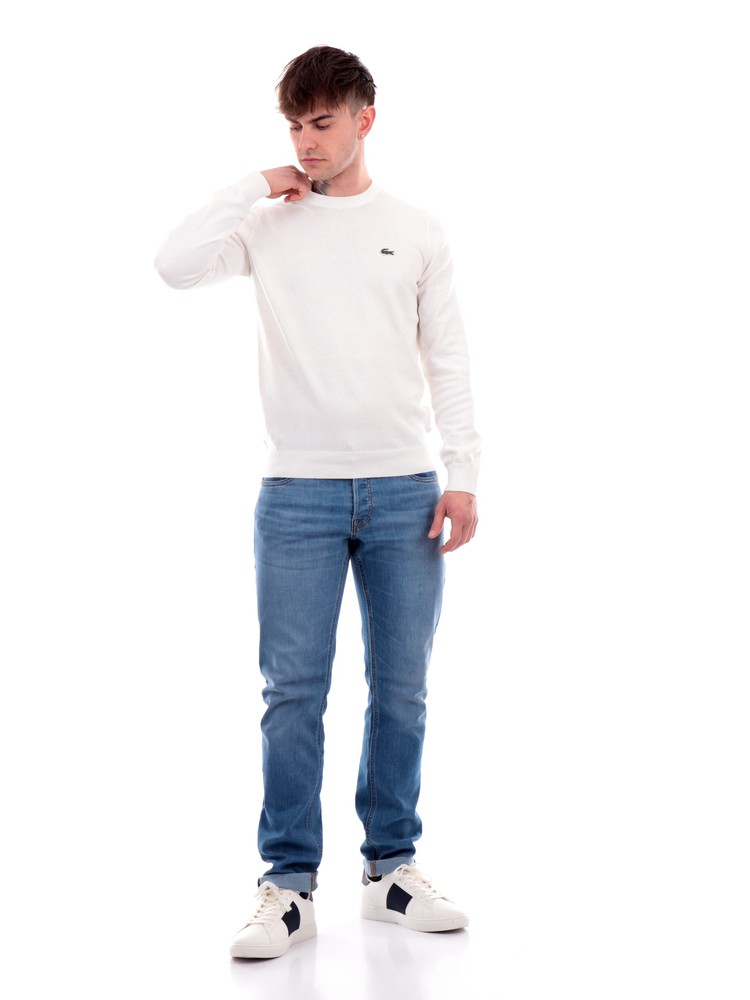 maglione-lacoste-bianco-da-uomo-ah0128